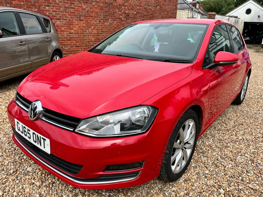 Volkswagen Golf 1.4 Tsi Bluemotion Tech Act Gt Hatchback Petro Red