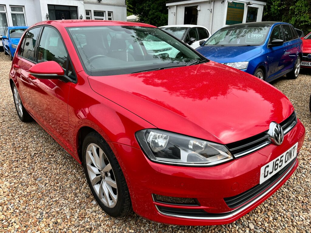 Volkswagen Golf 1.4 Tsi Bluemotion Tech Act Gt Hatchback Petro GJ65ONT Red #3