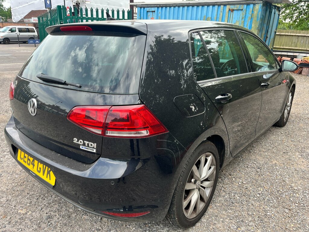 Volkswagen Golf 2.0 Tdi Bluemotion Tech Gt Hatchback Ma CE64GVK Black #4