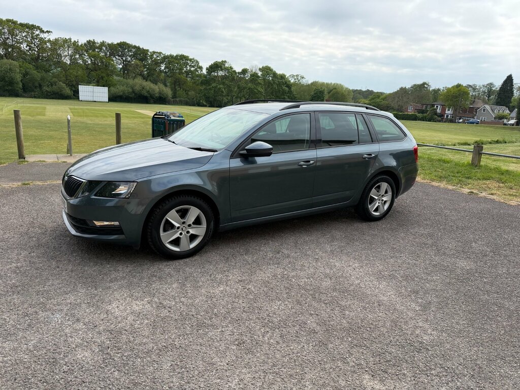 Skoda Octavia 1.6 Tdi Se Estate Euro 6 Ss Grey #4