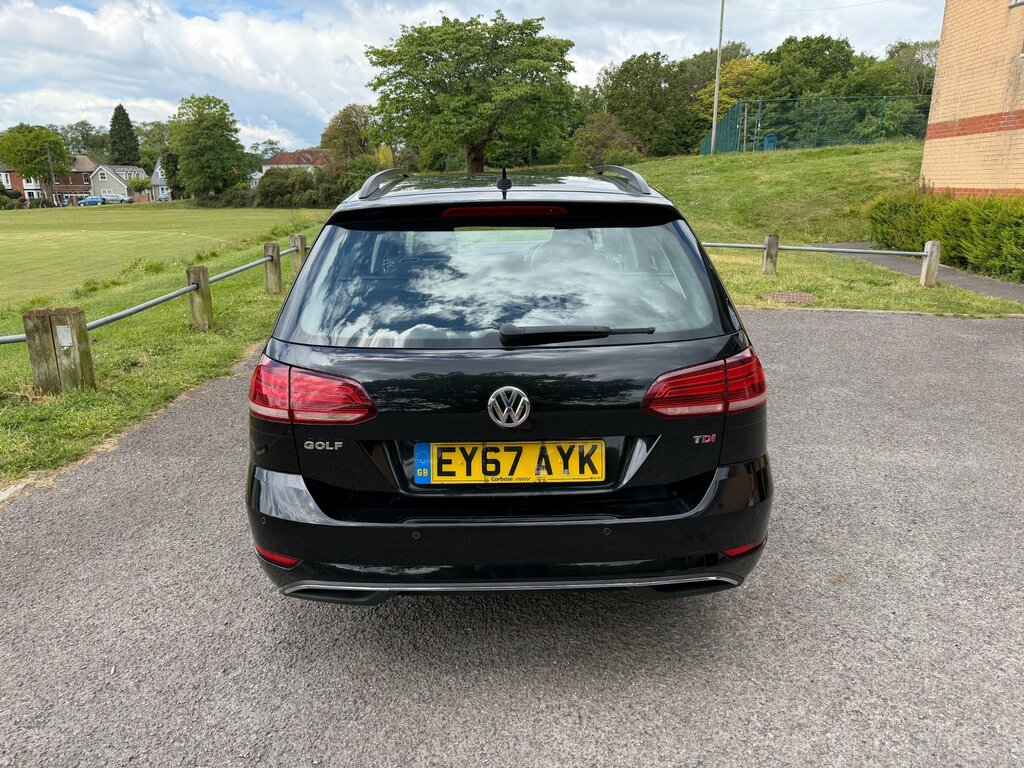 Volkswagen Golf 1.6 Tdi Se Nav Estate Euro 6 S EY67AYK Black #6