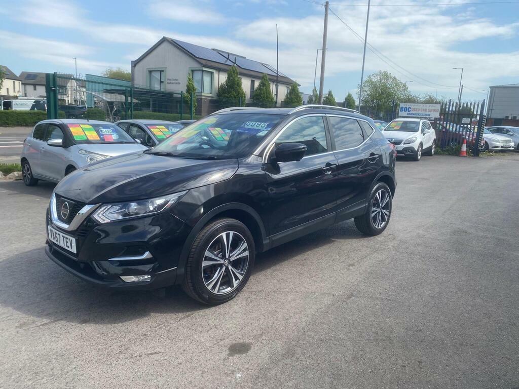 Nissan Qashqai 1.5 Dci N-connecta Euro 6 Ss VK67TEV Black #3
