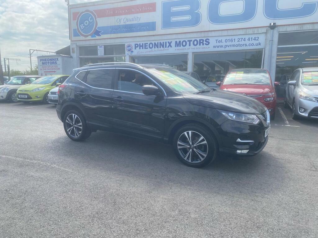 Nissan Qashqai 1.5 Dci N-connecta Euro 6 Ss VK67TEV Black #4