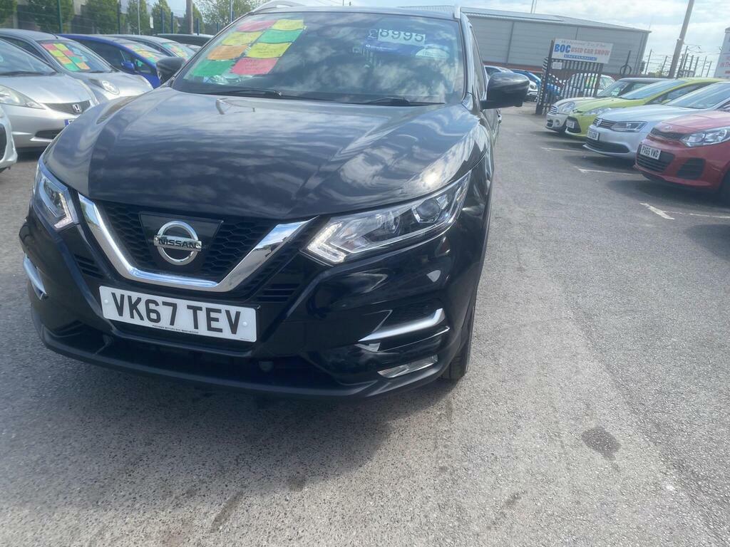 Nissan Qashqai 1.5 Dci N-connecta Euro 6 Ss VK67TEV Black #2