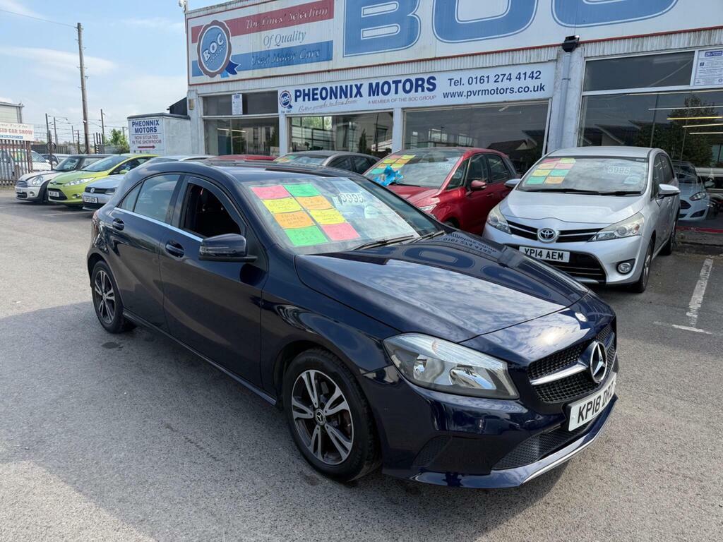 Mercedes-Benz A Class 1.6 A180 Se Euro 6 Ss KP18DRZ Blue