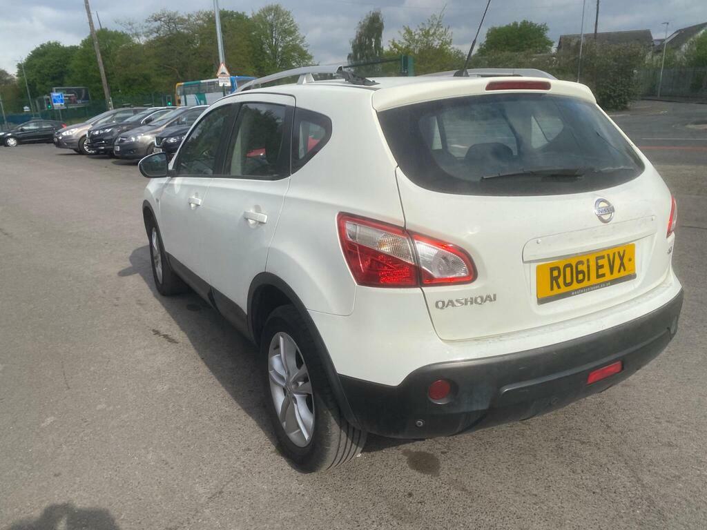 Nissan Qashqai 1.5 Dci Acenta 2Wd Euro 5 RO61EVX White #4