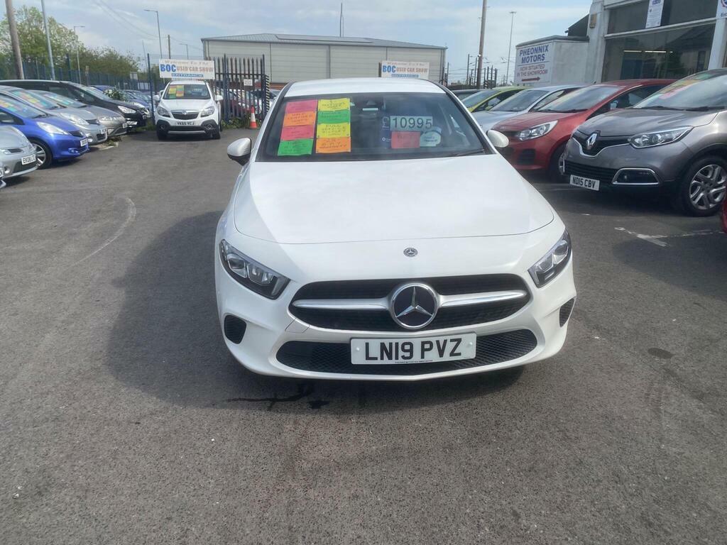 Mercedes-Benz A Class 1.5 A180d Sport Executive 7G-dct Euro 6 Ss LN19PVZ White