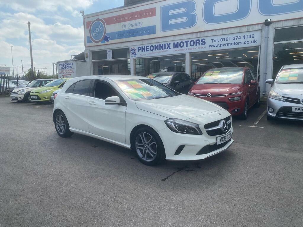Mercedes-Benz A Class 1.6 A200 Sport Edition Euro 6 Ss WX18TXB White