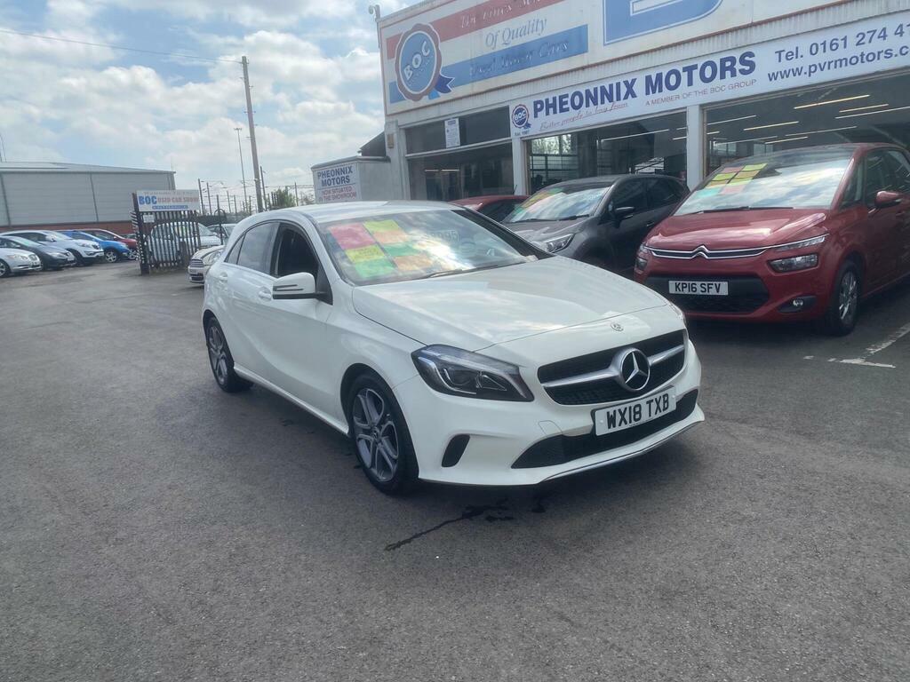 Mercedes-Benz A Class 1.6 A200 Sport Edition Euro 6 Ss WX18TXB White #6