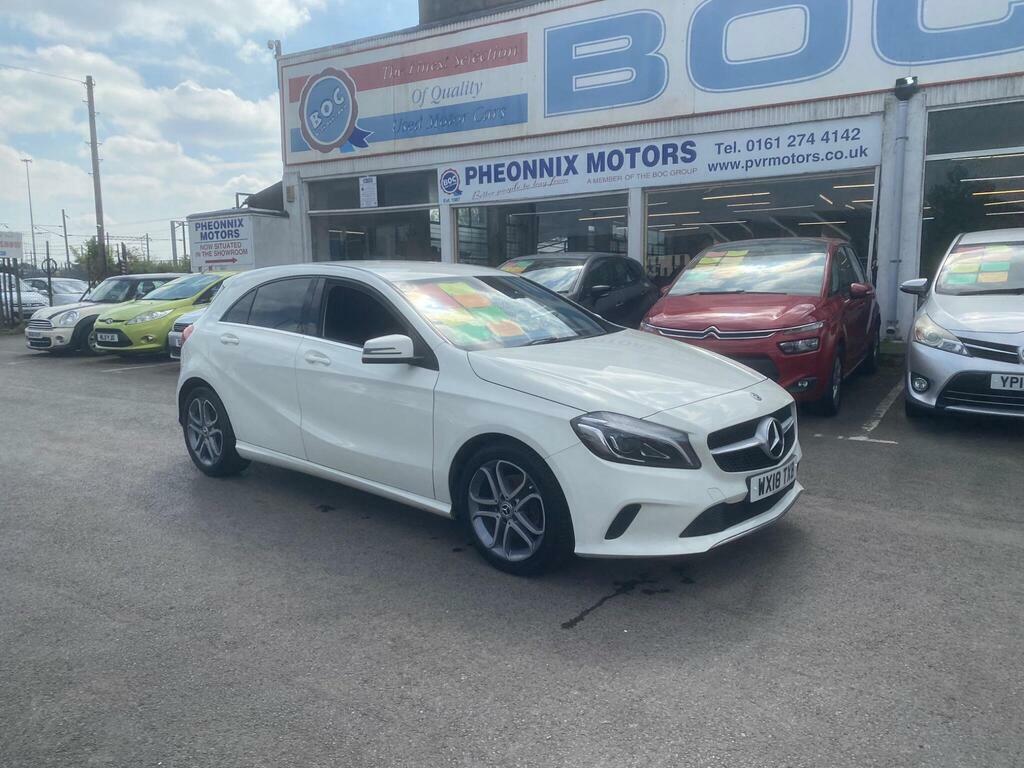 Mercedes-Benz A Class 1.6 A200 Sport Edition Euro 6 Ss WX18TXB White #5