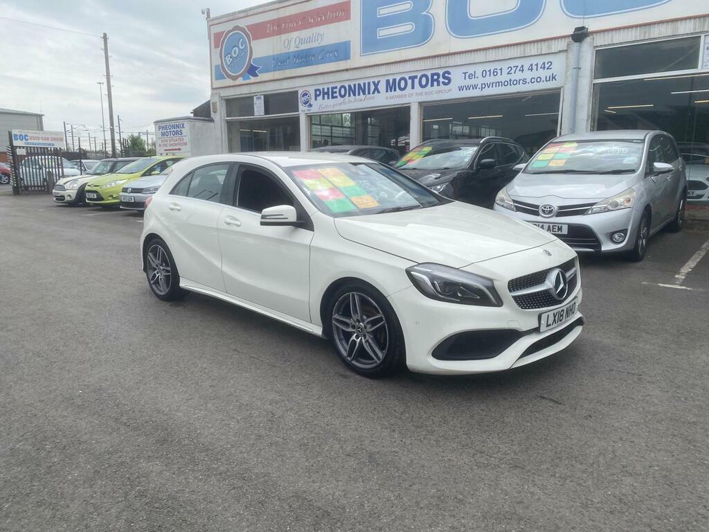 Mercedes-Benz A Class 1.6 A180 Amg Line Premium Euro 6 Ss LX18NHO White #5
