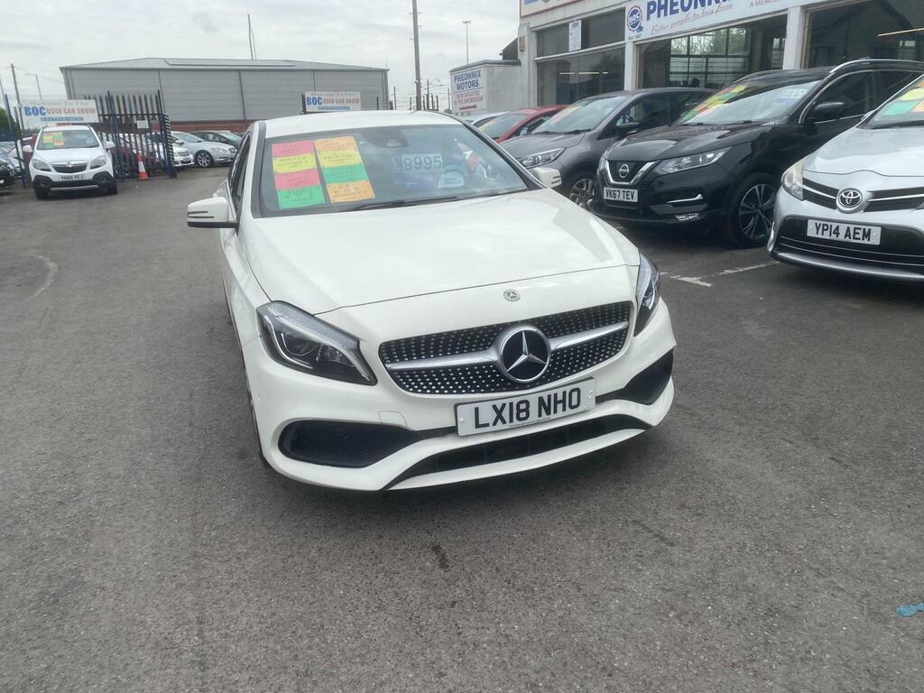 Mercedes-Benz A Class 1.6 A180 Amg Line Premium Euro 6 Ss LX18NHO White #2
