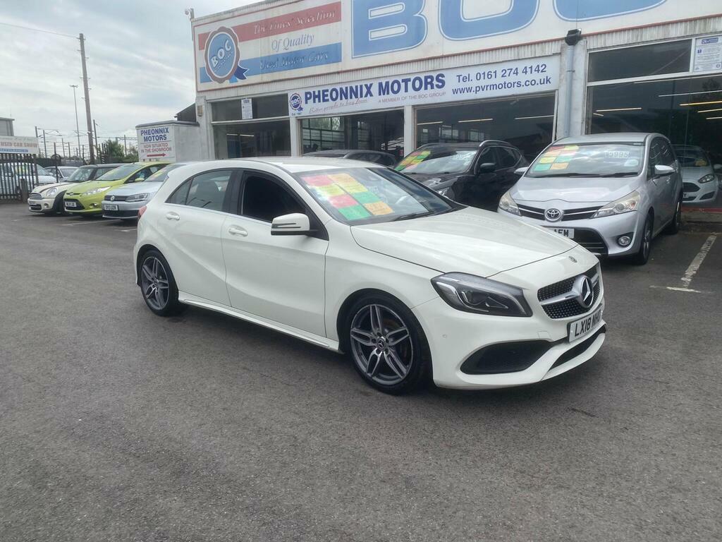 Mercedes-Benz A Class 1.6 A180 Amg Line Premium Euro 6 Ss LX18NHO White