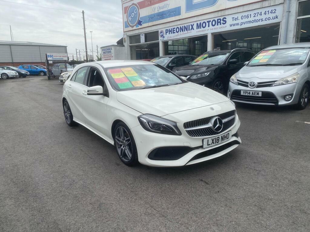 Mercedes-Benz A Class 1.6 A180 Amg Line Premium Euro 6 Ss LX18NHO White #6