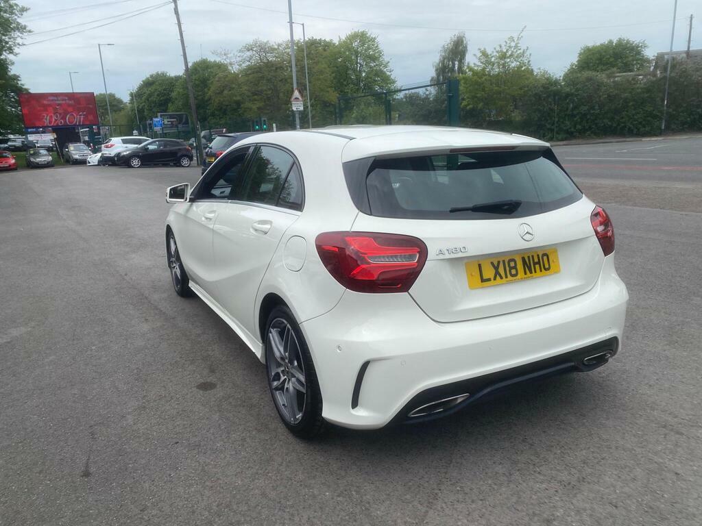 Mercedes-Benz A Class 1.6 A180 Amg Line Premium Euro 6 Ss LX18NHO White #4