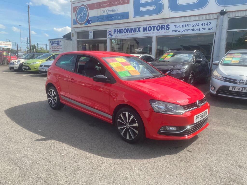 Volkswagen Polo 1.0 Bluemotion Tech Beats Euro 6 Ss PF66UTX Red #5