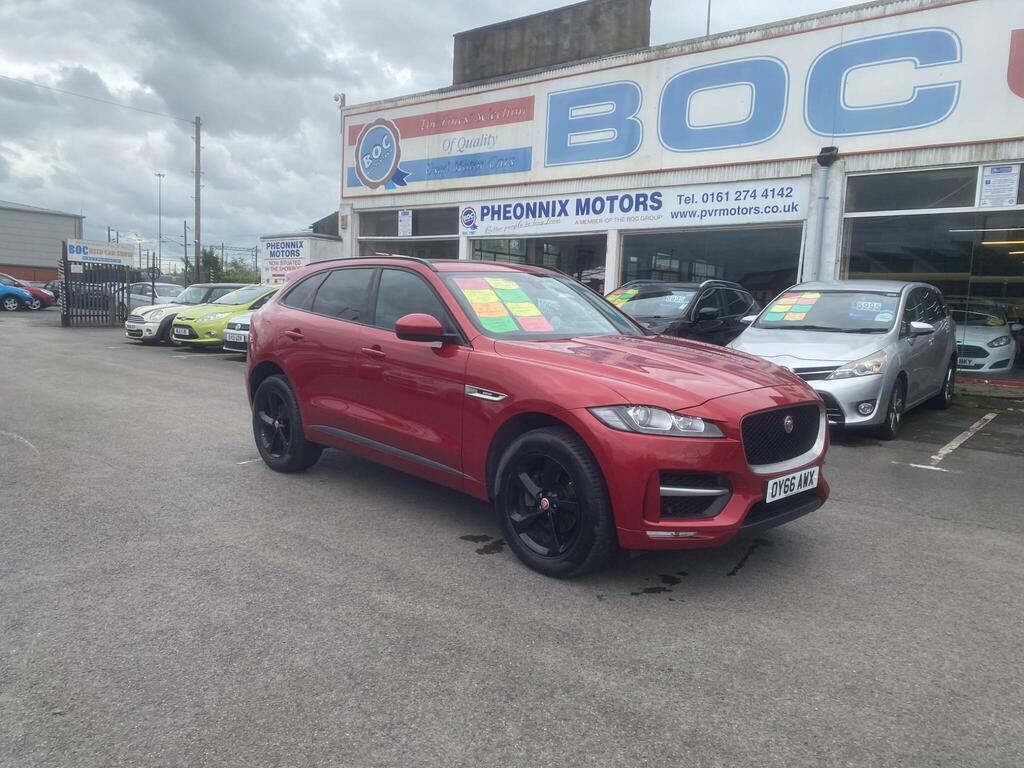 Jaguar F-Pace 2.0 D180 R-sport Awd Euro 6 S S OY66AWX Red #6