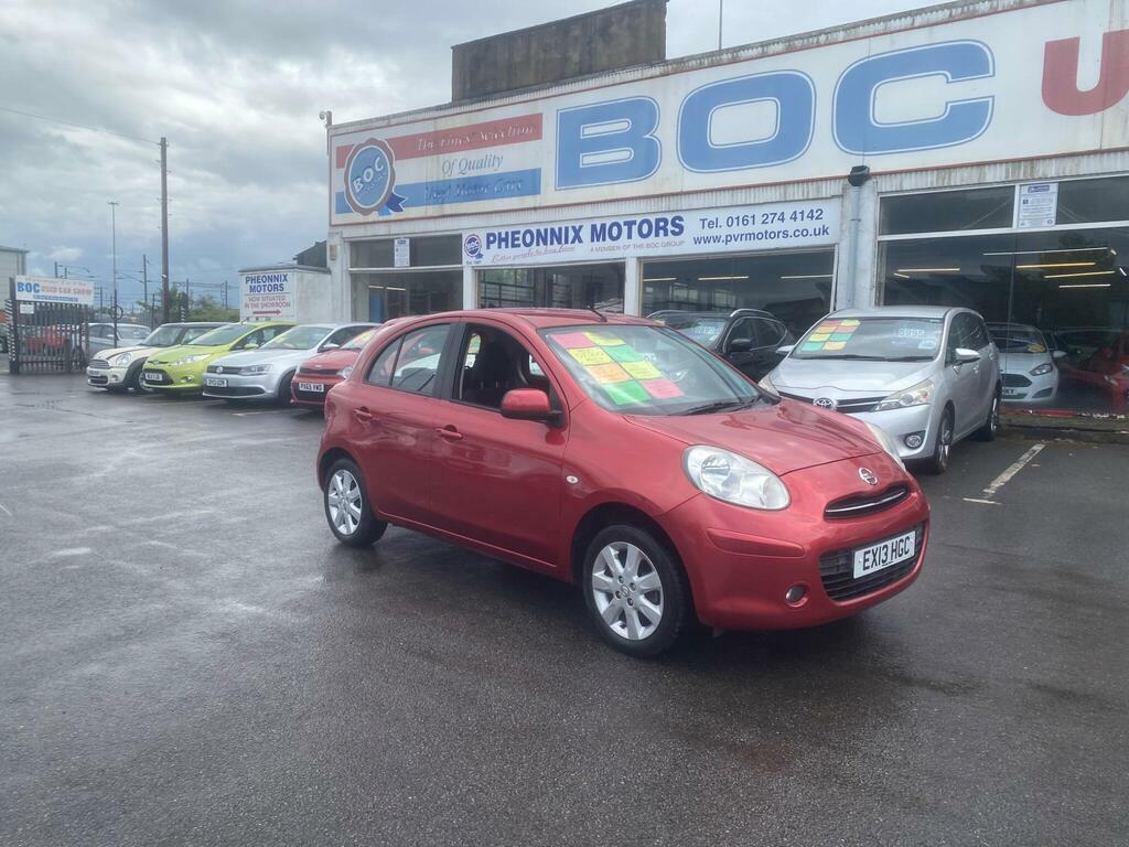 Nissan Micra 1.2 12V Acenta Cvt Euro 5 EX13HGC Red #5