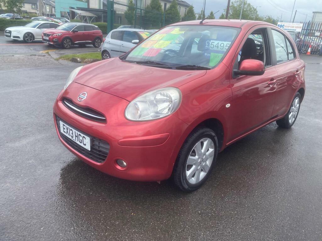 Nissan Micra 1.2 12V Acenta Cvt Euro 5 EX13HGC Red #3