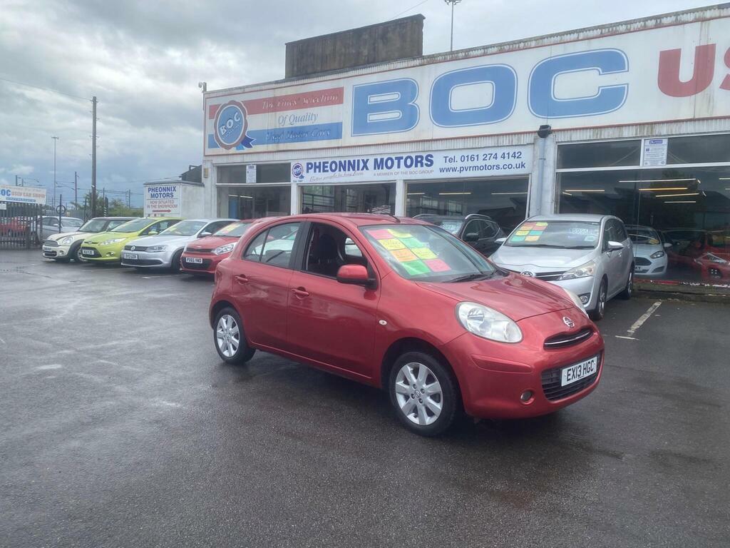 Nissan Micra 1.2 12V Acenta Cvt Euro 5 Red