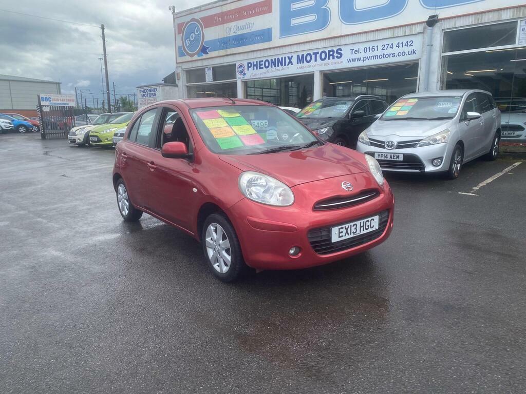 Nissan Micra 1.2 12V Acenta Cvt Euro 5 EX13HGC Red #6