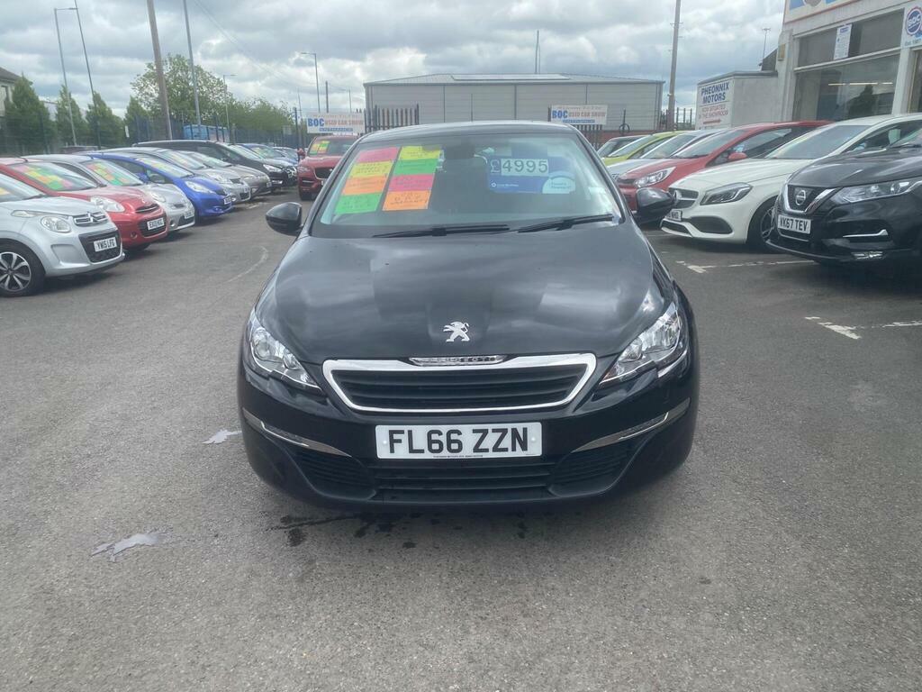 Peugeot 308 SW 1.6 Bluehdi Active Euro 6 S S FL66ZZN Black #2