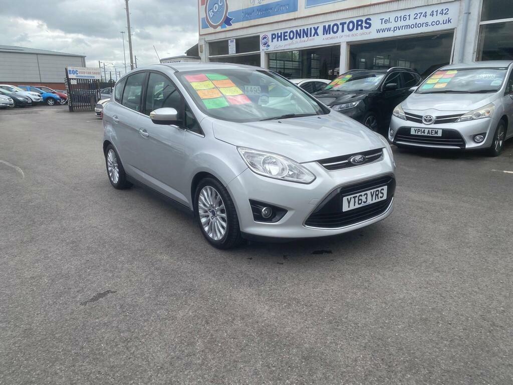 Ford C-Max 1.6 Tdci Titanium Euro 5 YT63YRS Silver #5