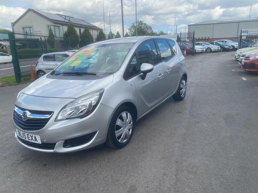 Vauxhall Meriva 1.4I Turbo Exclusiv Euro 6 Silver #2