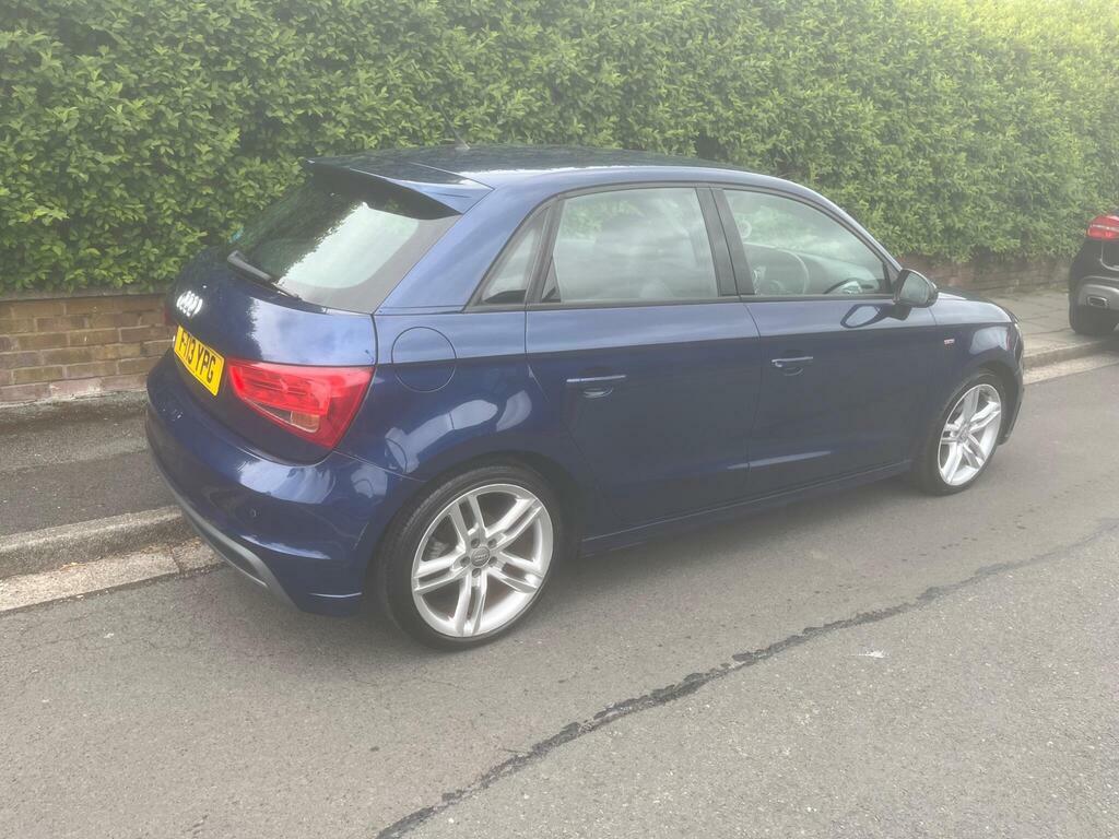 Audi A1 1.6 Tdi S Line Sportback Euro 5 S S FT13YPG Blue #3