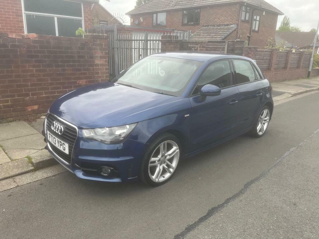 Audi A1 1.6 Tdi S Line Sportback Euro 5 S S FT13YPG Blue #2