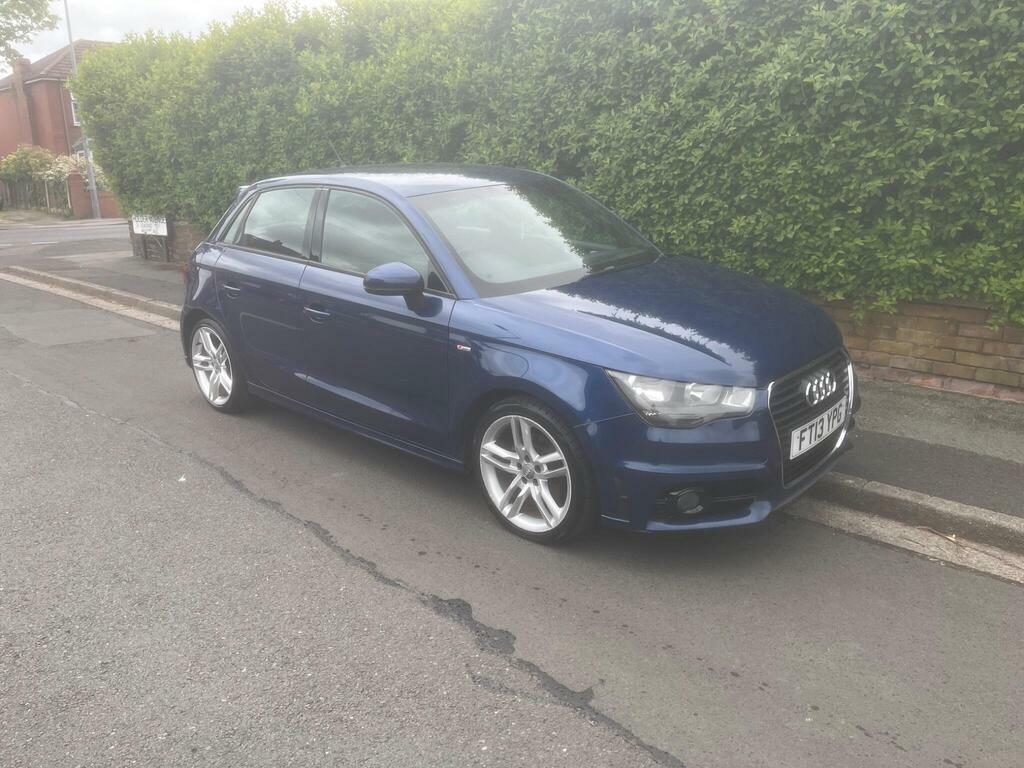 Audi A1 1.6 Tdi S Line Sportback Euro 5 S S Blue