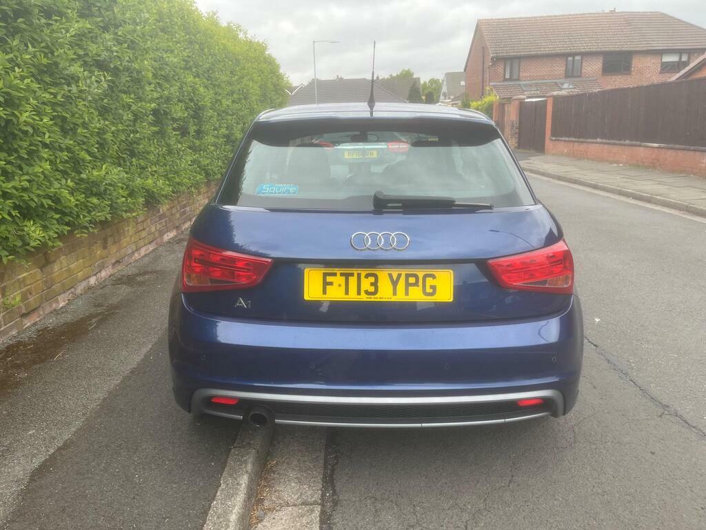 Audi A1 1.6 Tdi S Line Sportback Euro 5 S S FT13YPG Blue #6