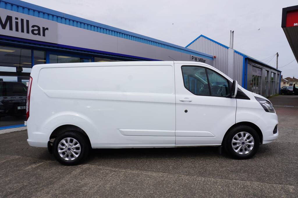 Ford Transit Custom 2.0 300 Ecoblue Limited L2 H1 Euro 6 Ss 5Dr, Lo LB23ULV White #2