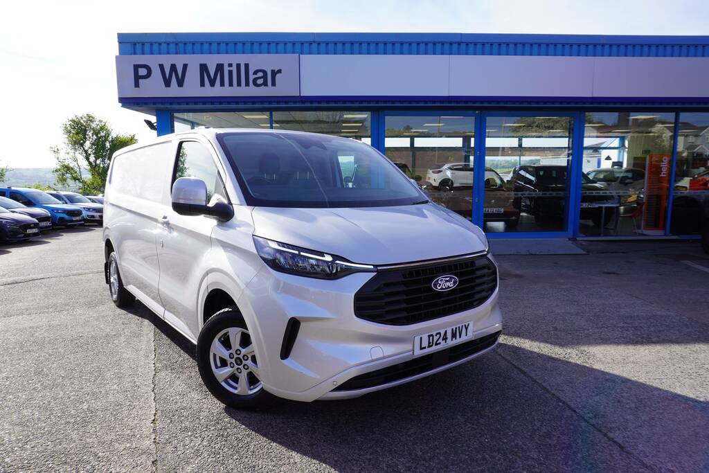 Ford Transit Custom 2.0 300 Ecoblue Limited L2 H1 Euro 6 Ss 5Dr, Lo Silver