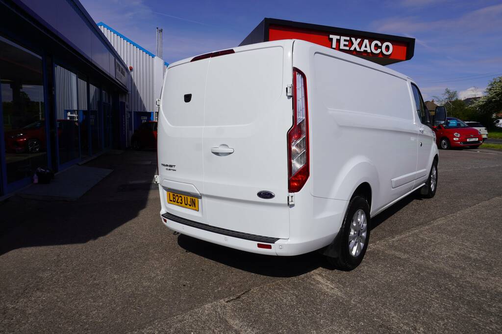 Ford Transit Custom 2.0 300 Ecoblue Limited L2 H1 Euro 6 Ss 5Dr, Lo LB23UJN White #3