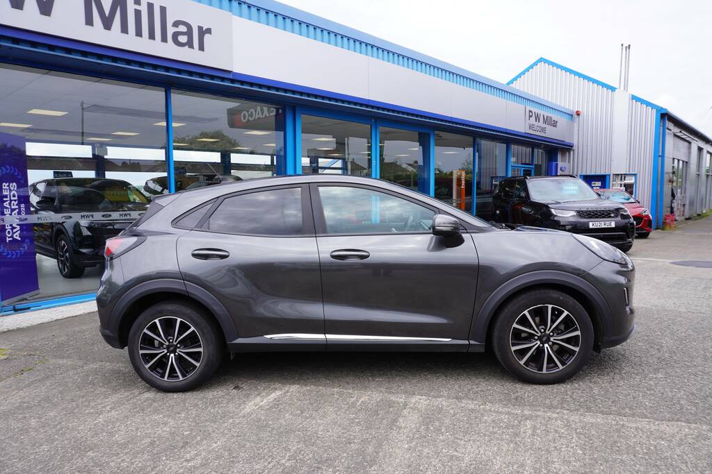 Ford Puma 1.0T Ecoboost Mhev Titanium Euro 6 Ss AO73SZC Grey #2