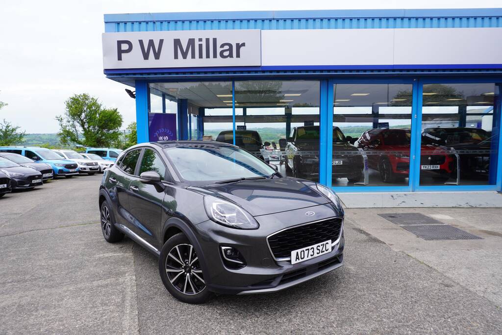 Ford Puma 1.0T Ecoboost Mhev Titanium Euro 6 Ss Grey