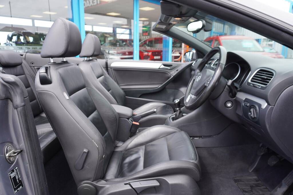 Volkswagen Golf 1.6 Tdi Bluemotion Tech S Cabriolet Euro 5 Ss 2 GL12LVC Grey #5