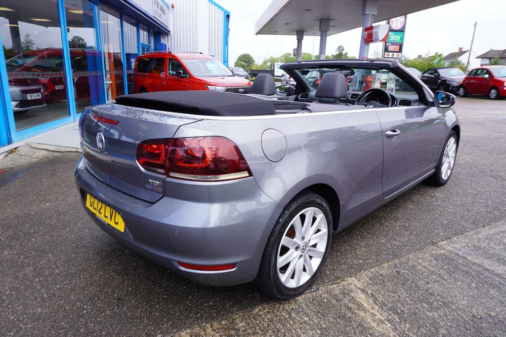 Volkswagen Golf 1.6 Tdi Bluemotion Tech S Cabriolet Euro 5 Ss 2 GL12LVC Grey #2