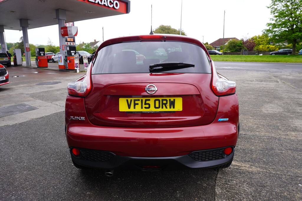 Nissan Juke 1.5 Dci Tekna Euro 6 Ss VF15ORW Red #3
