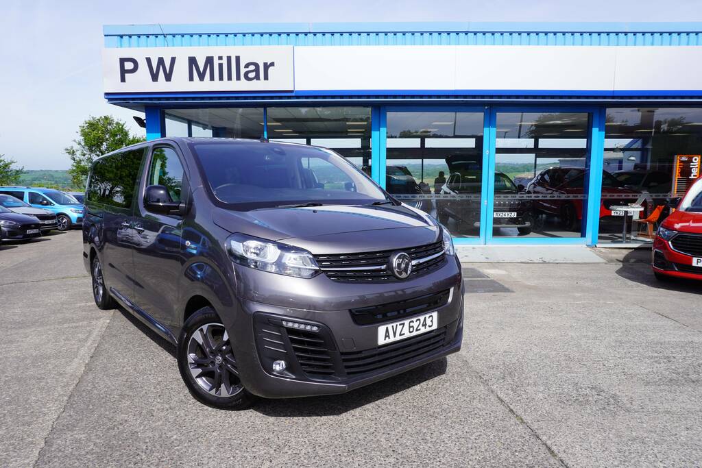 Vauxhall Vivaro 50Kwh Ultimate Lwb 8 Seat, 7.4Kw Charger Grey