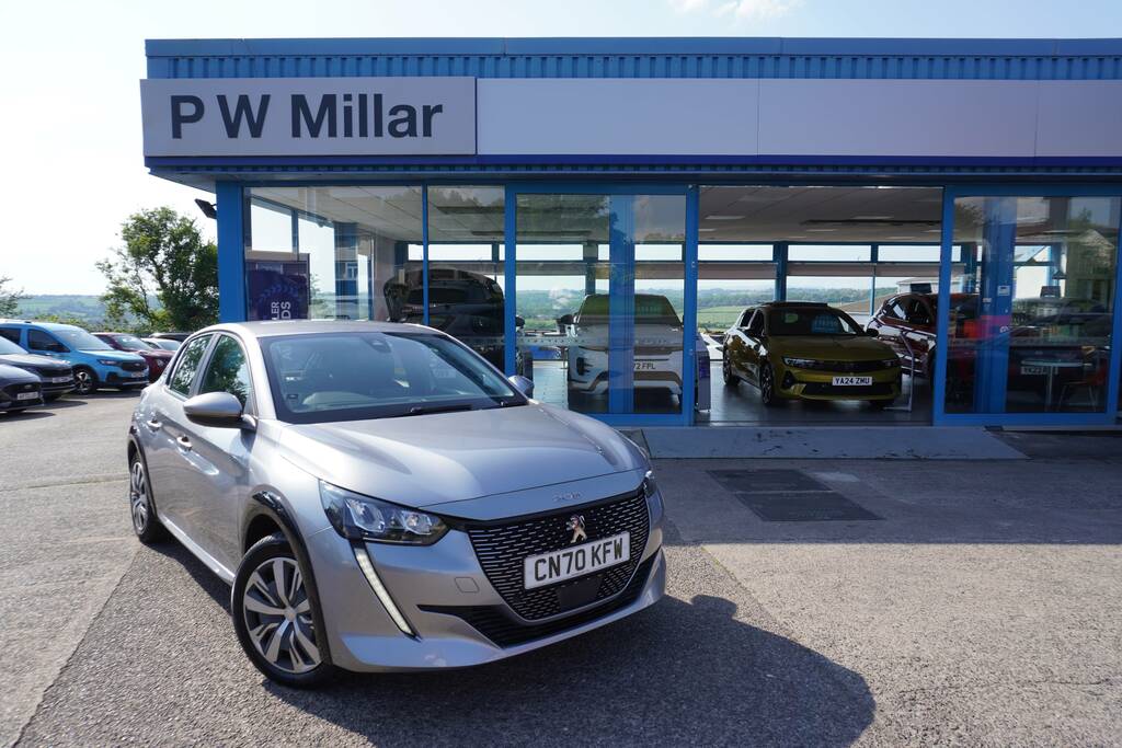 Peugeot e-208 50Kwh Active Hatchback 136 Ps Grey