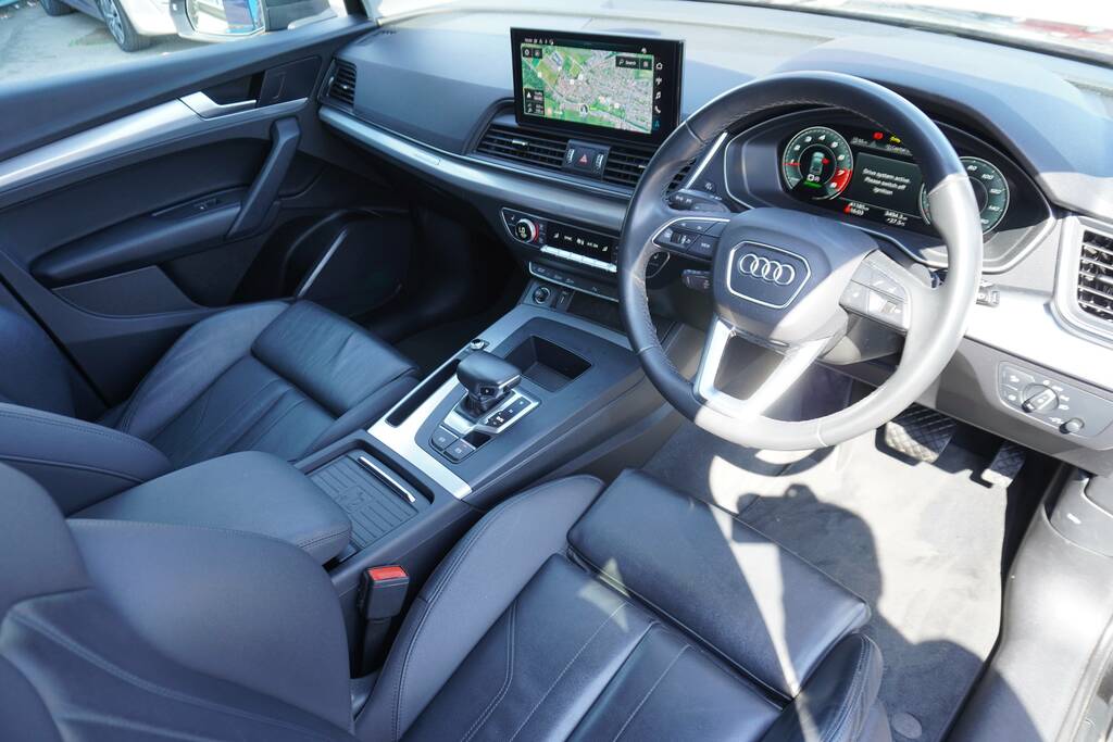 Audi Q5 2.0 Tfsi 45 Sport S Tronic Quattro Euro 6 Ss BJ21GHZ Black #4
