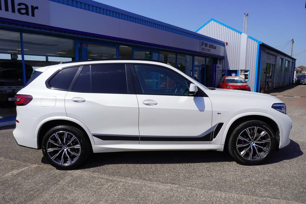 BMW X5 3.0 30D Mht M Sport Xdrive Euro 6 Ss VF21EZV White #2