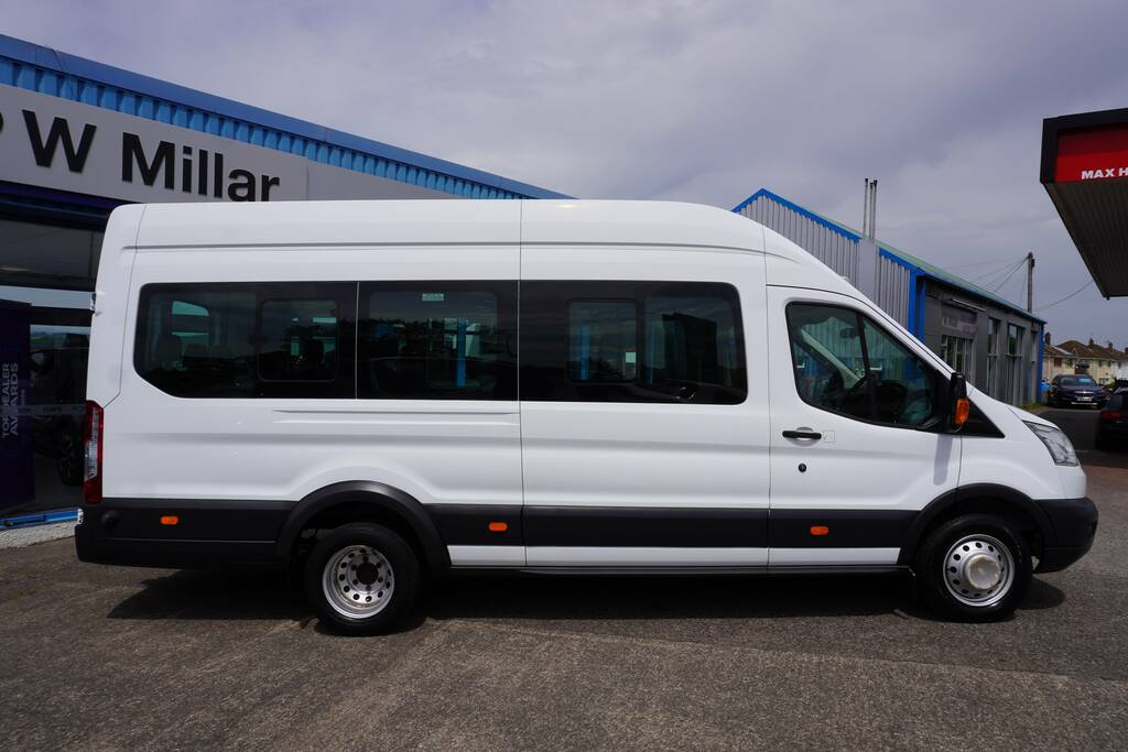 Ford Transit Custom 2.2 Tdci 460 Hdt Minibus L4 H3 CN64HVP White #2