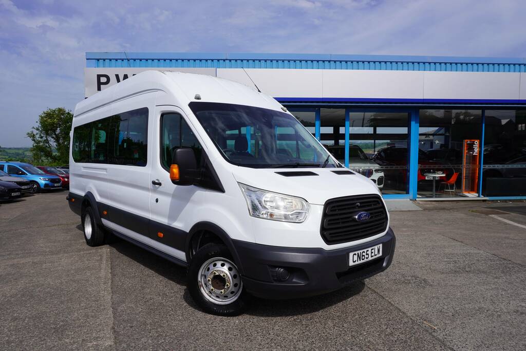 Ford Transit Custom 2.2 Tdci 460 Hdt Minibus L4 H3 White