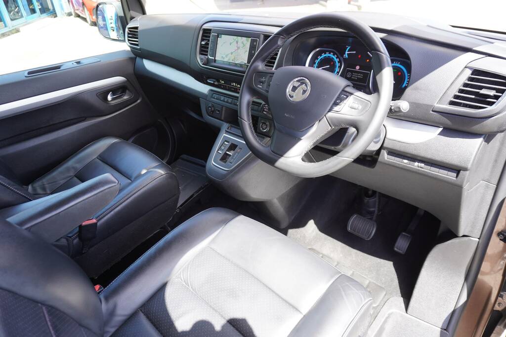 Vauxhall Vivaro 50Kwh Ultimate Lwb 8 Seat, 7.4K DE23UGZ Brown #4