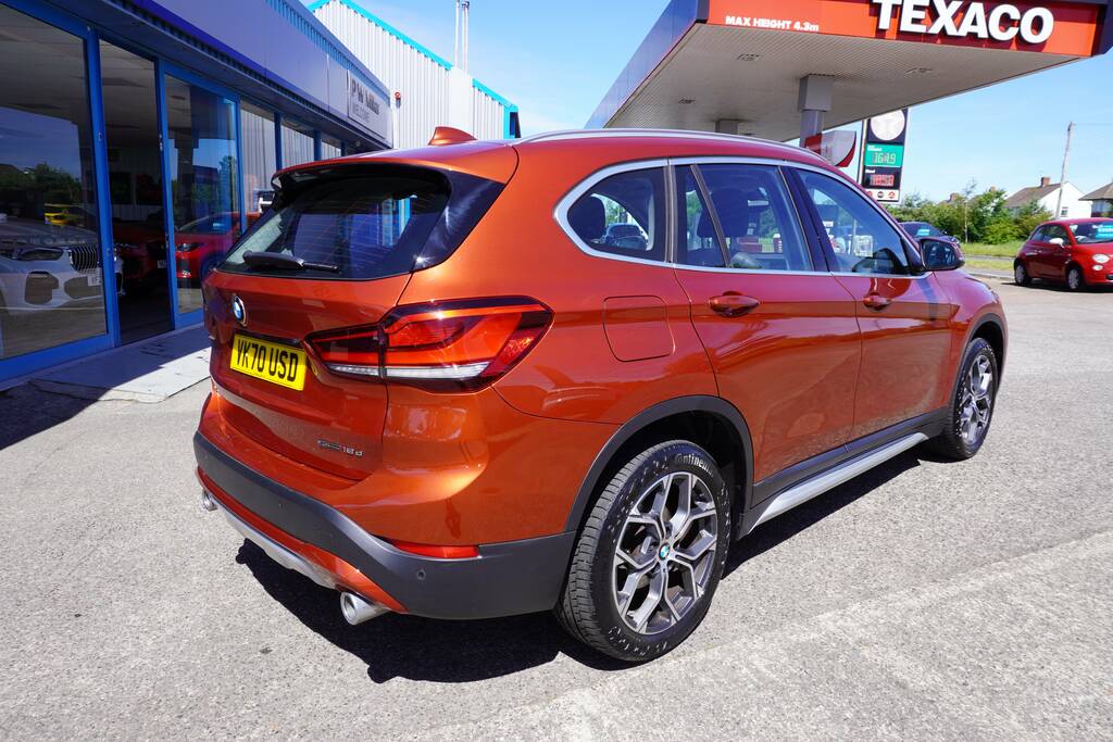 BMW X1 2.0 18D Xline Sdrive Euro 6 Ss VK70USD Orange #3