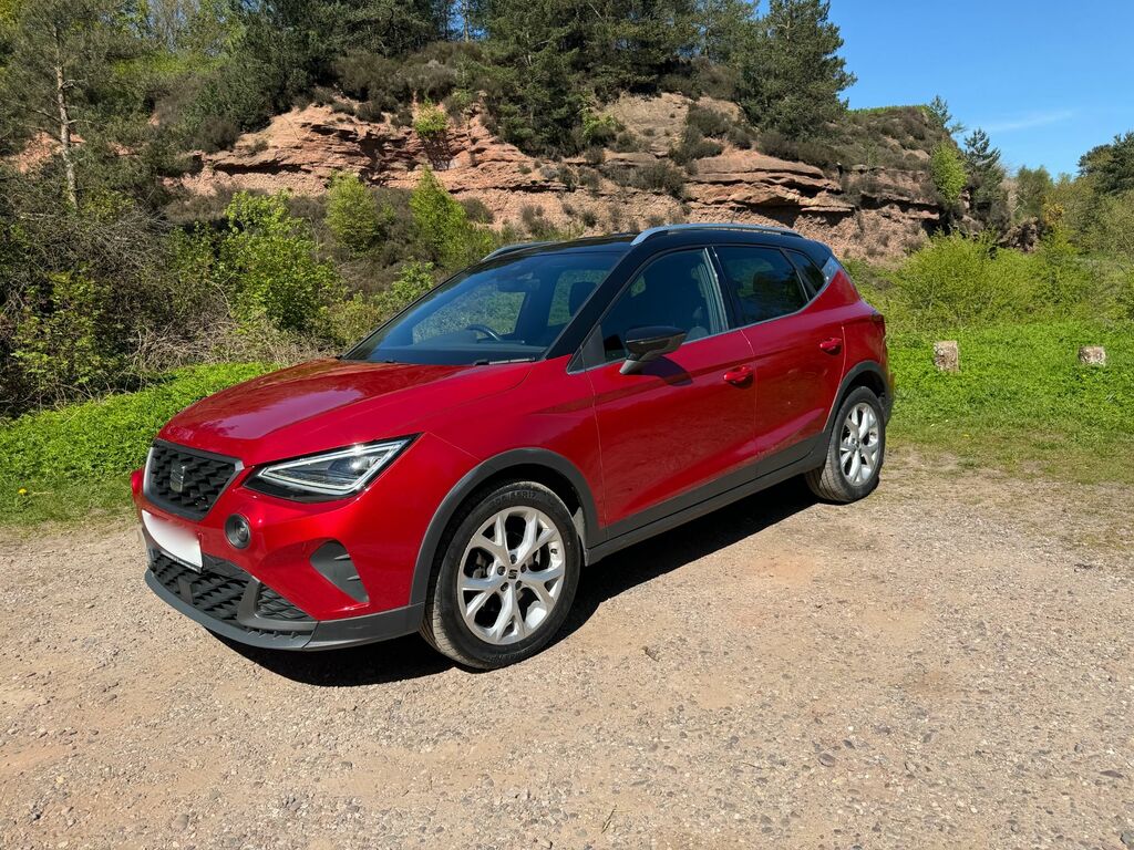 Seat Arona Tsi Fr Suv PK71OPD Red #3
