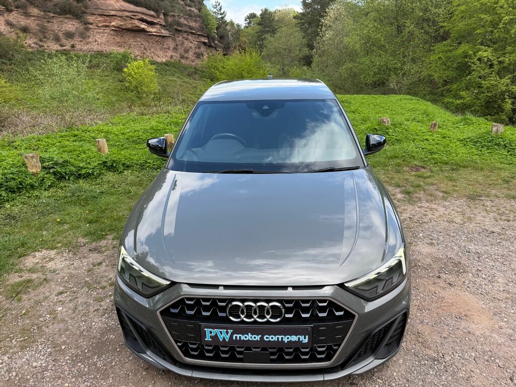 Audi A1 Tfsi 30 S Line YX19OCU Grey #3